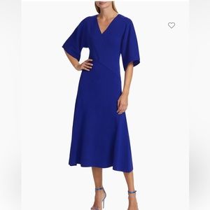 Elie Tahari Everly knit mini dress in sapphire blue, size XL, NWT